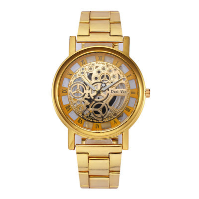 Men's Elegance Mechanical Watch with Steel Bracelet