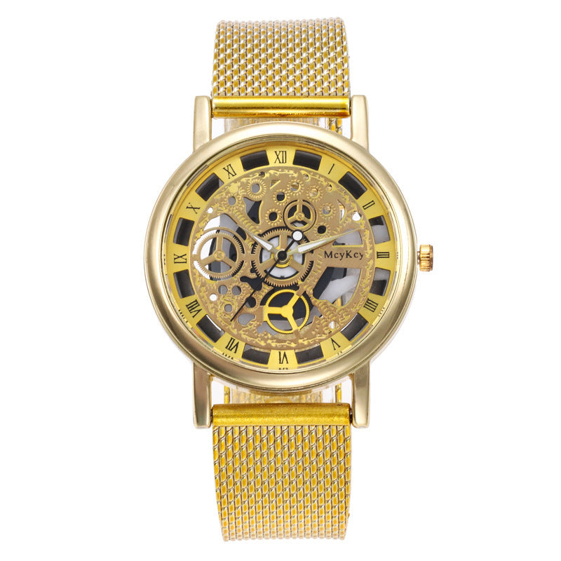 Men's Elegance Mechanical Watch with Steel Bracelet